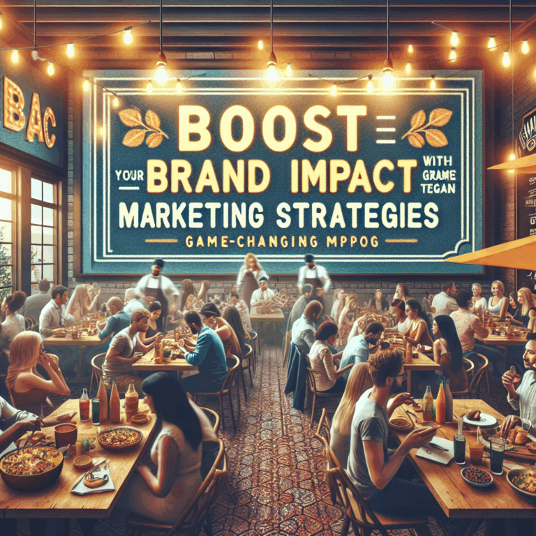 Boost Your Brand Impact with These Game-Changing Marketing Strategies