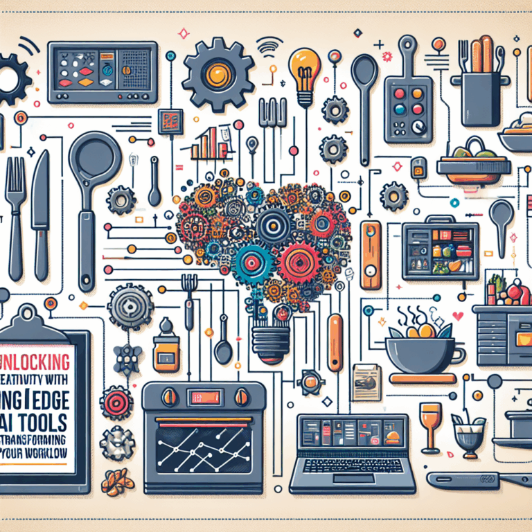 Unlocking Creativity with Cutting Edge AI Tools Transforming Your Workflow