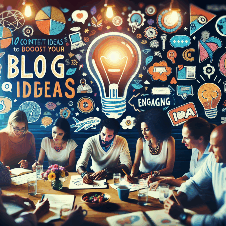 10 Creative Content Ideas to Boost Your Blog Engagement Instantly