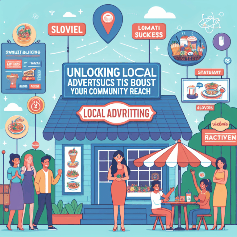 Unlocking Local Advertising Success Tips to Boost Your Community Reach
