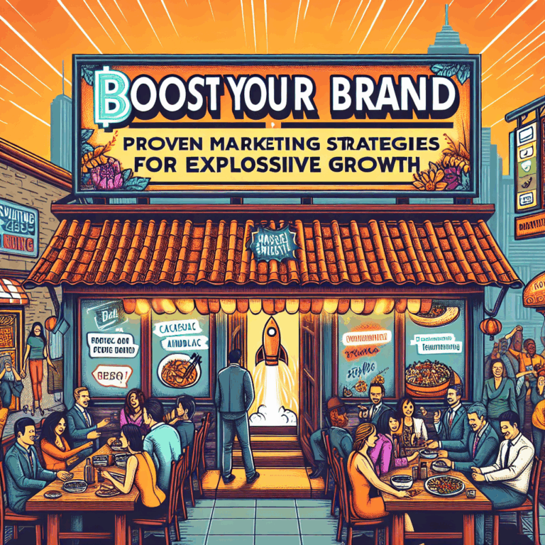 Boost Your Brand: Proven Marketing Strategies for Explosive Growth